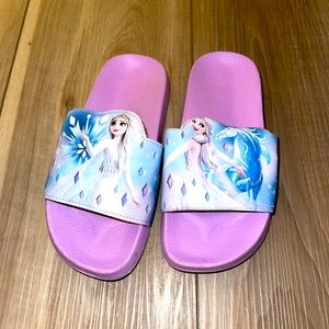 Frozen sandals for little girls size 11